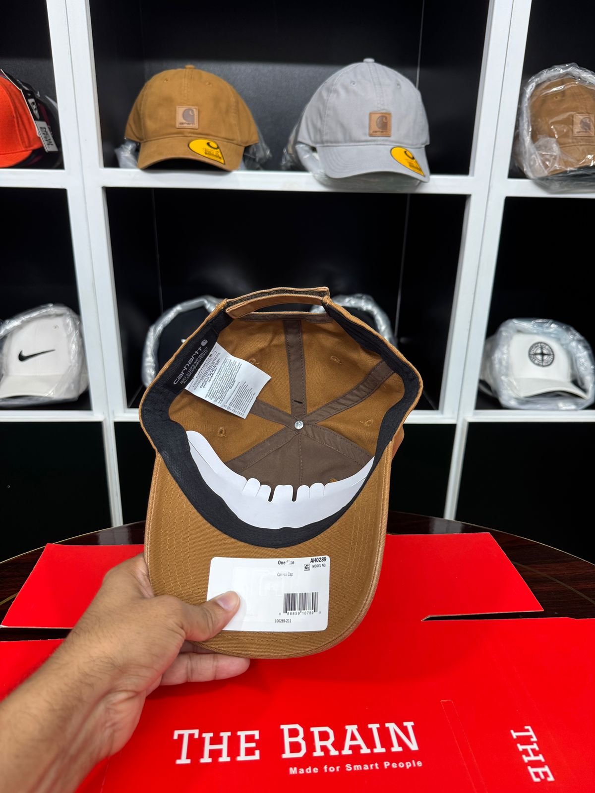 Carhartt Washed Cap Camel brown