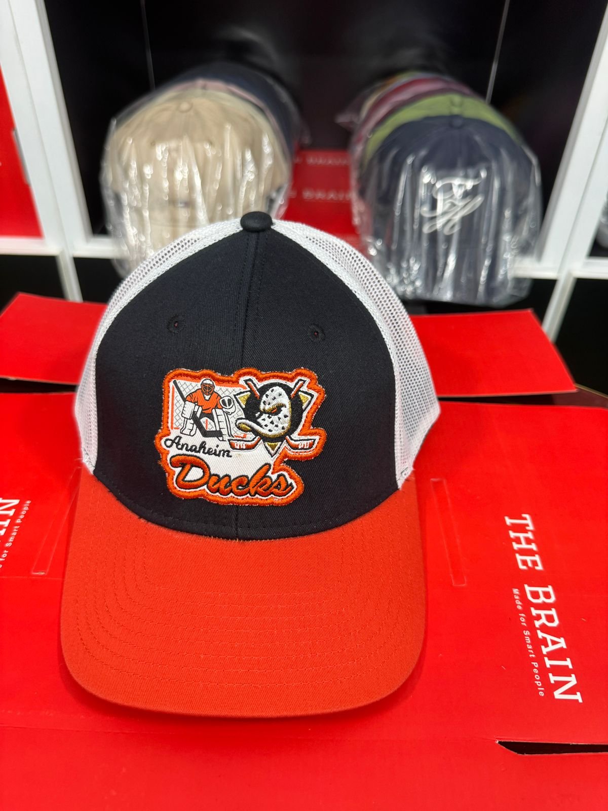 Zephyr Anaheim Ducks Trucker Snapback Cap