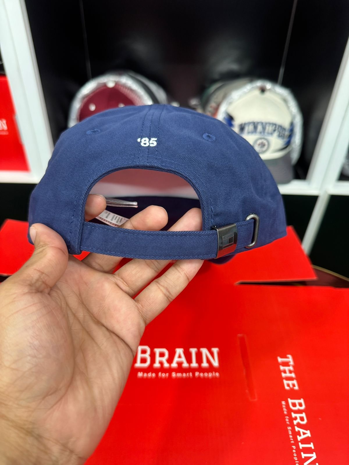 Tommy Hilfiger Signature Flag “85” Adjustable Baseball Cap