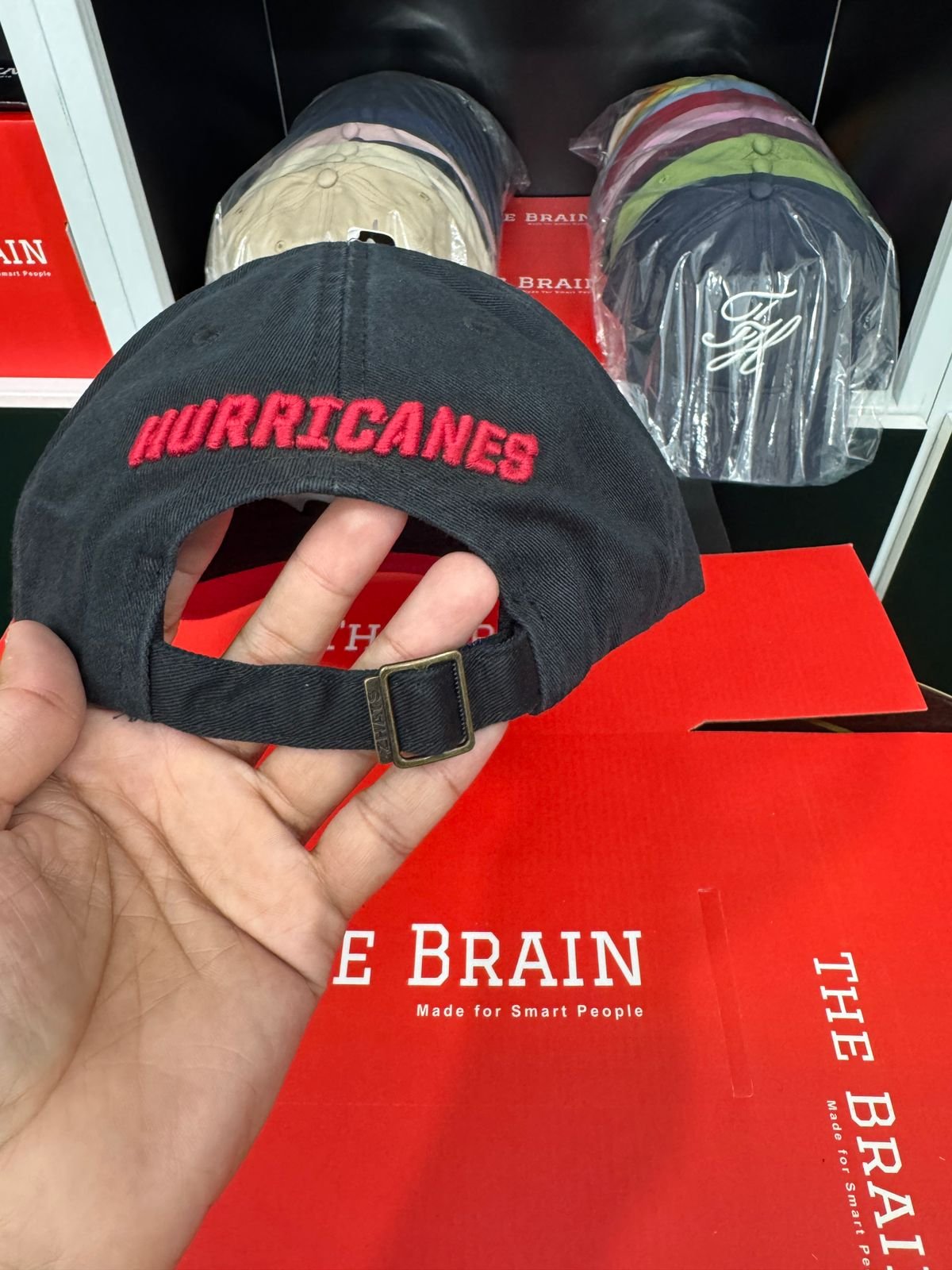 Carolina Hurricanes Logo Adjustable Baseball Cap (Trucker Style)