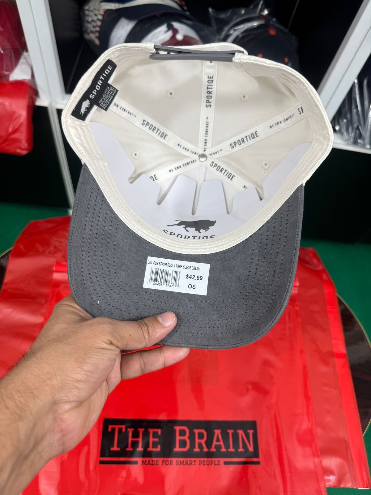 Sloan Park Two-Tone Curved Brim Cap