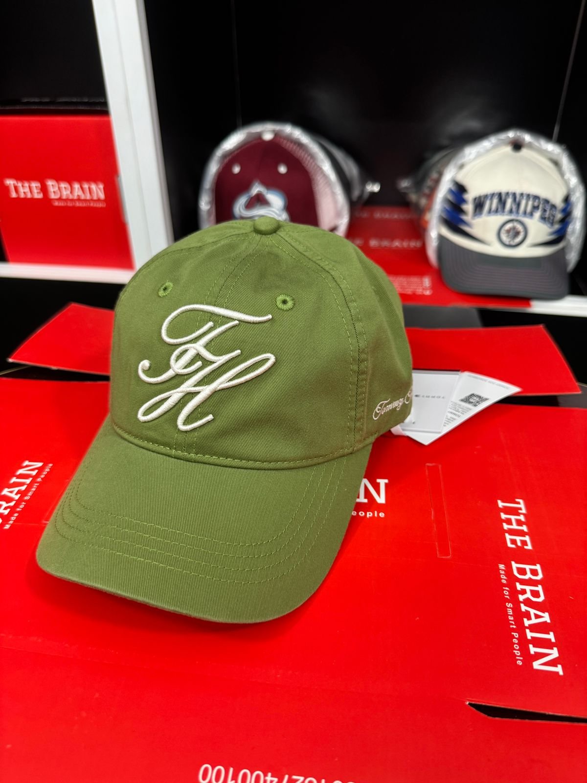 Tommy Hilfiger Embroidered Logo Adjustable Baseball Cap