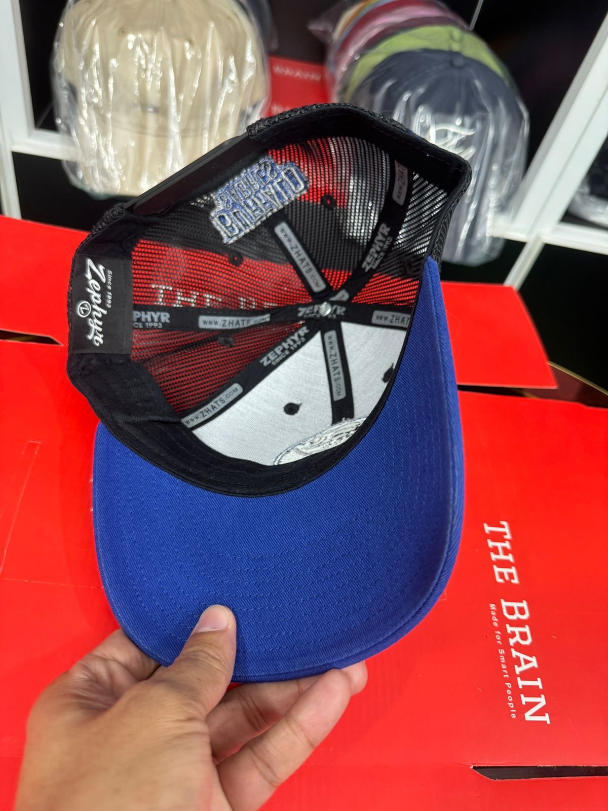 Buffalo Sabres Mesh Back Trucker Snapback Cap