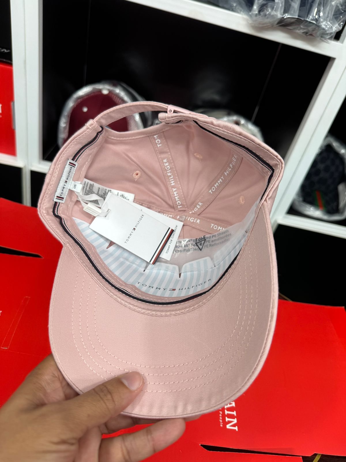 Tommy Hilfiger Flag Logo Baseball Cap (Adjustable)