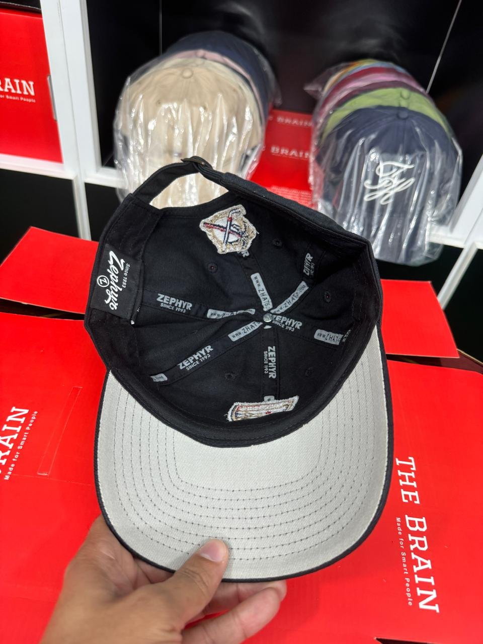 Zephyr “Panthers” Embroidered Baseball Cap