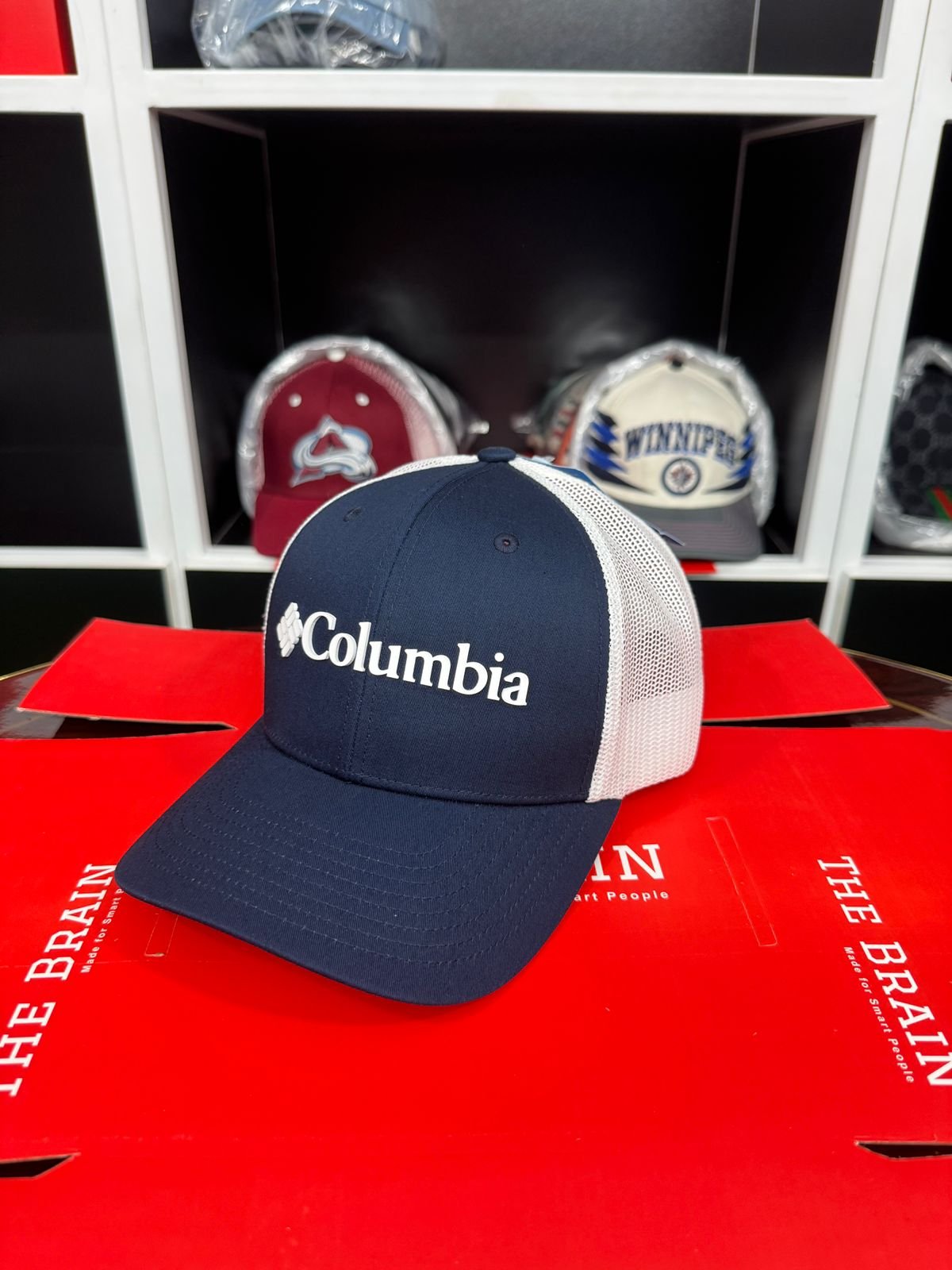 Columbia Mesh-Back Logo Cap (Snapback)