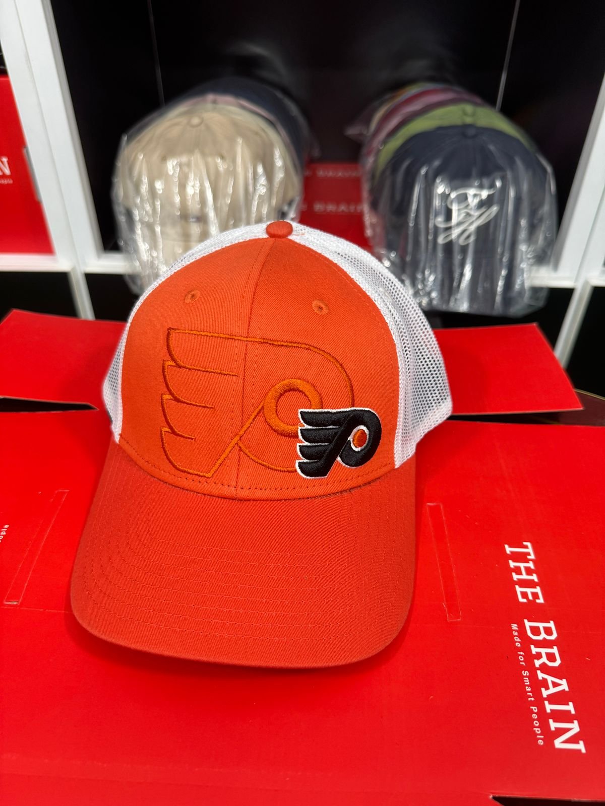 Flyers Logo Trucker Cap (Mesh Snapback)