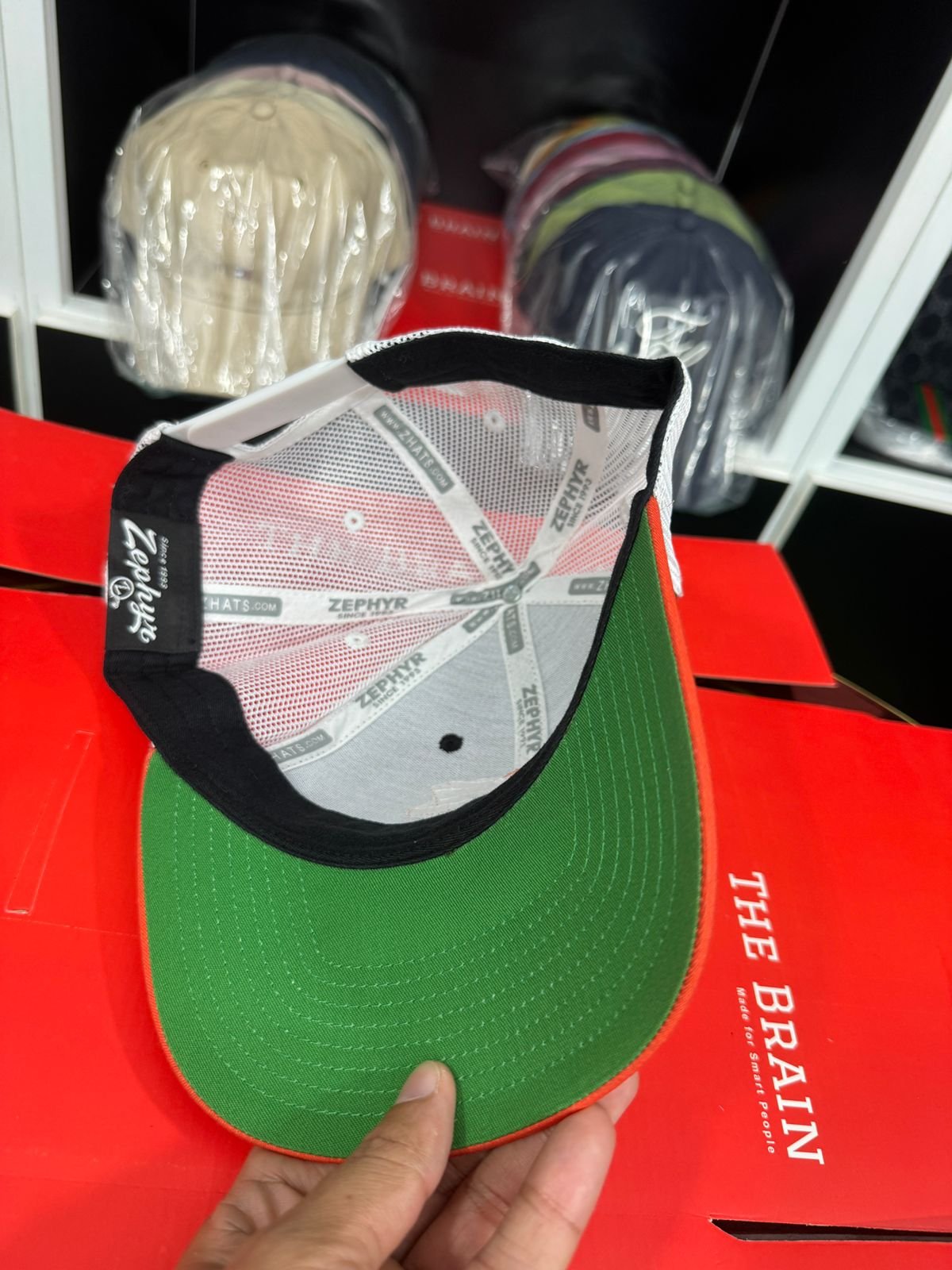 Zephyr Anaheim Ducks Trucker Snapback Cap