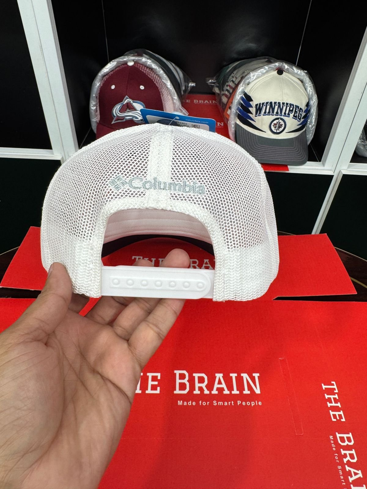 Columbia Mesh-Back Logo Cap (Snapback)