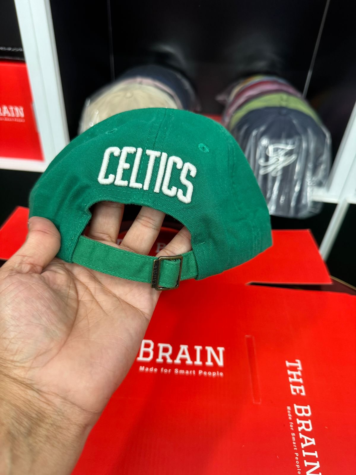 Boston Celtics Adjustable Baseball Cap (Embroidered Logo)