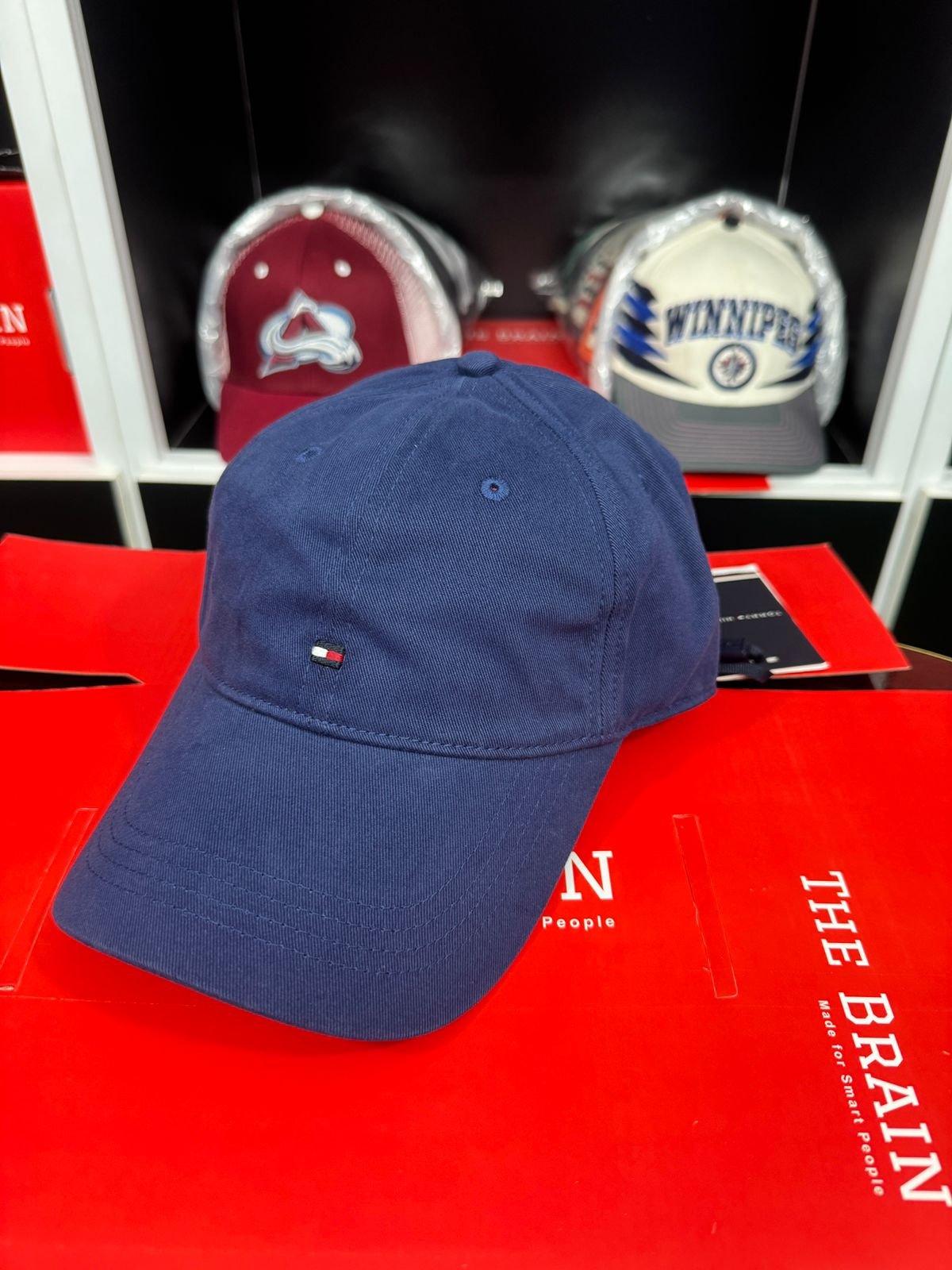 Tommy Hilfiger Signature Flag “85” Adjustable Baseball Cap