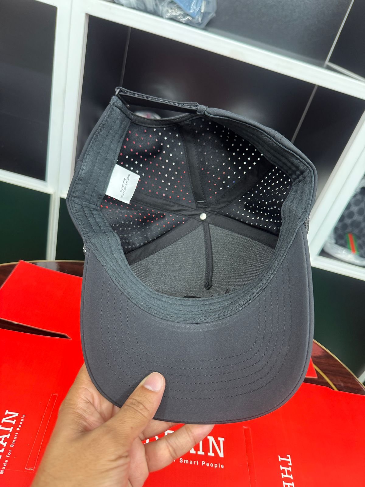 The Brain “WA” Embossed Breathable Performance Cap