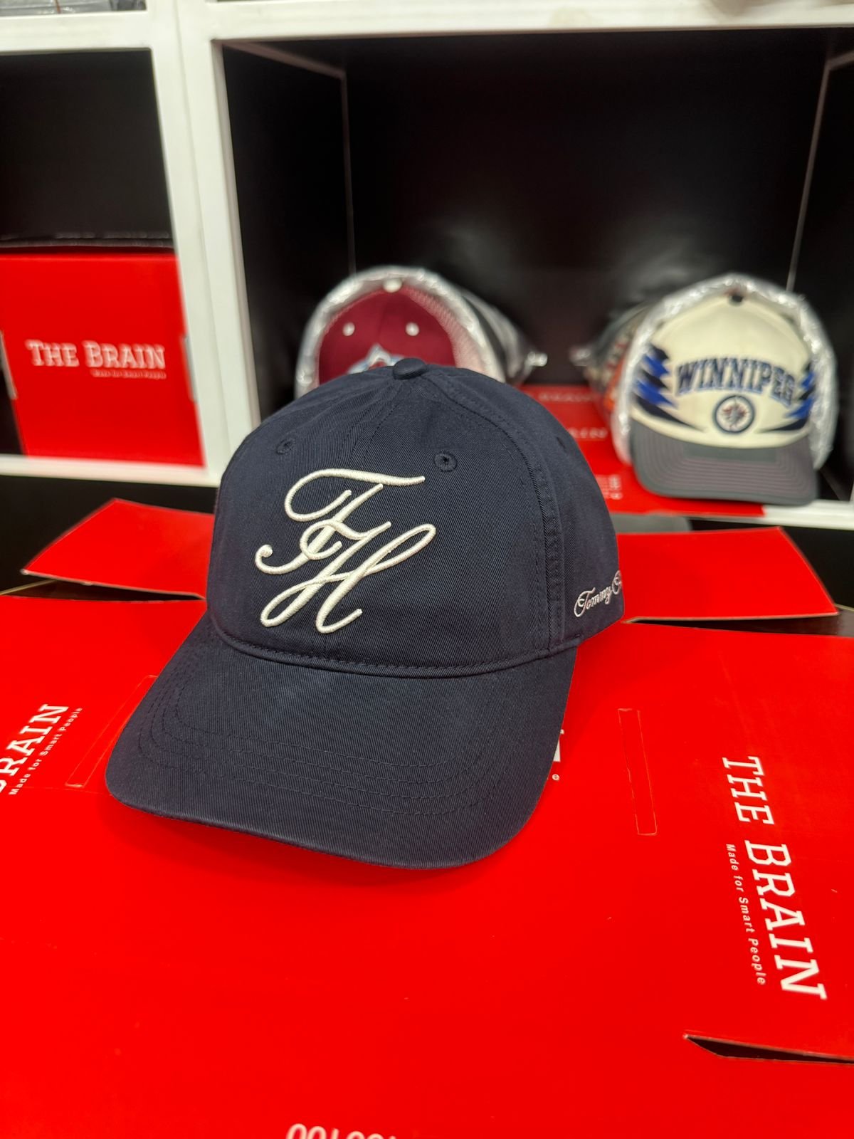 Tommy Hilfiger “TH” Embroidered Adjustable Baseball Cap