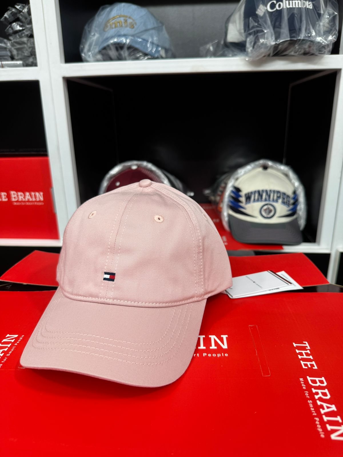 Tommy Hilfiger Flag Logo Baseball Cap (Adjustable)