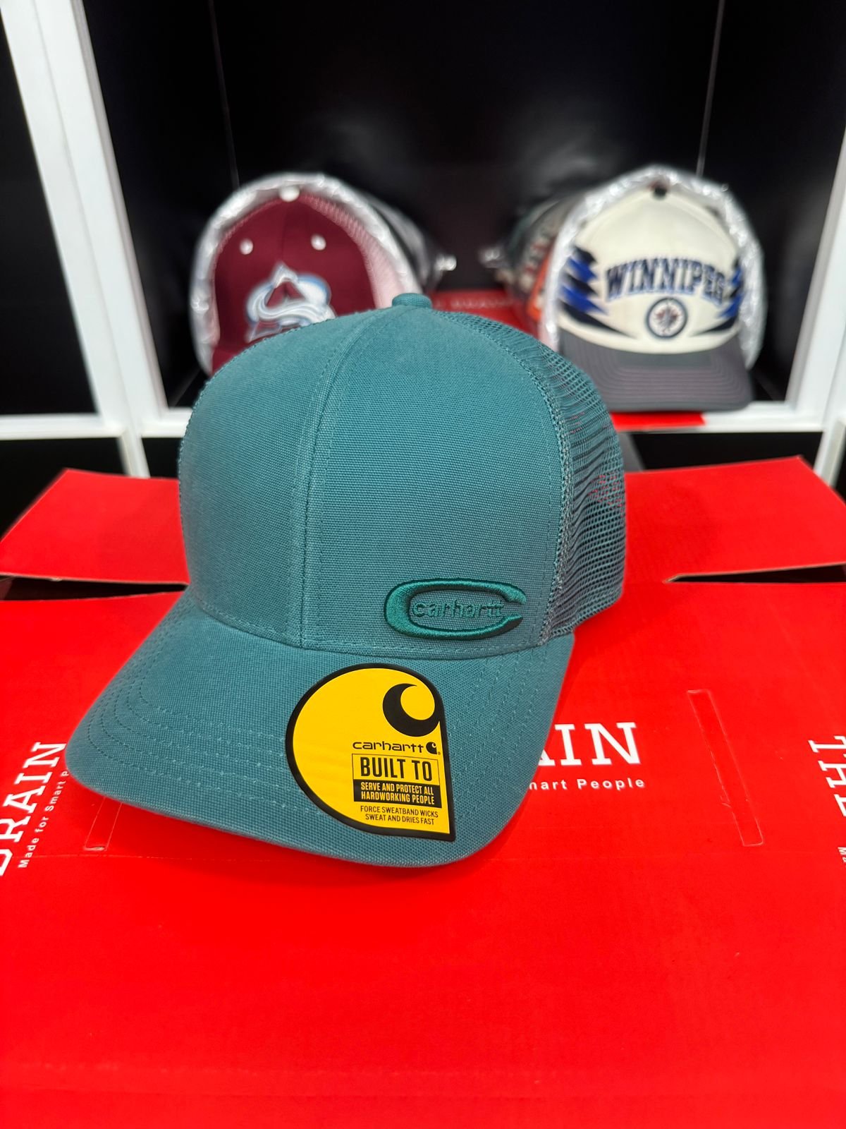 Carhartt Canvas/Flannel Cap (Assorted Colors)