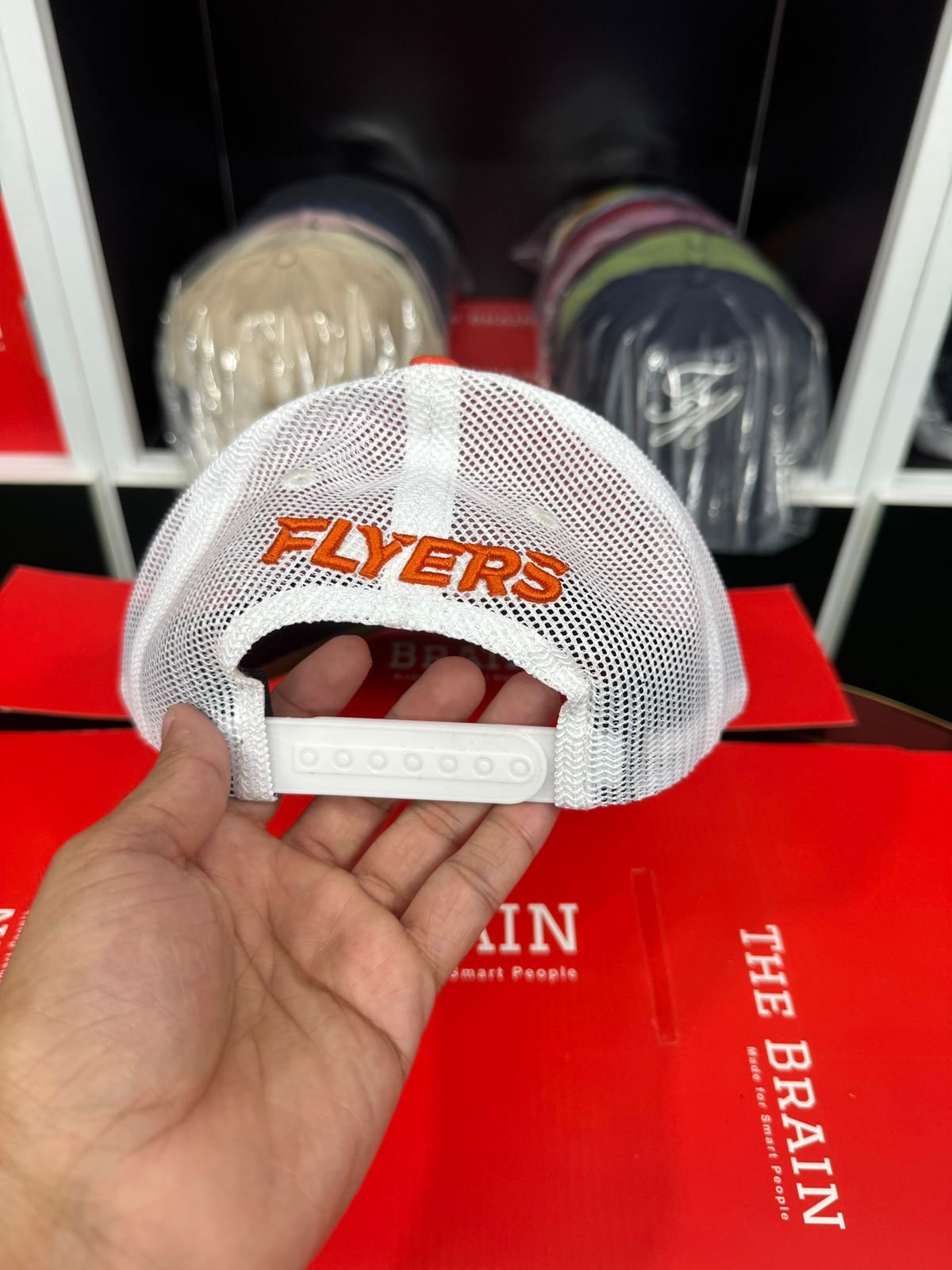 Flyers Logo Trucker Cap (Mesh Snapback)