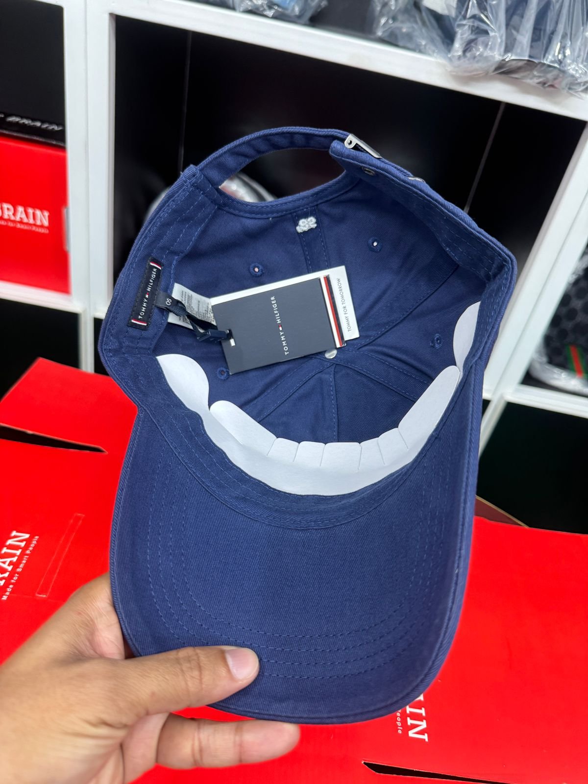 Tommy Hilfiger Signature Flag “85” Adjustable Baseball Cap