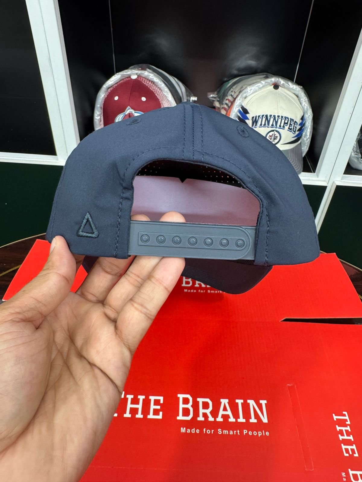 Ahead Classic Fit Performance Perforated Snapback Cap