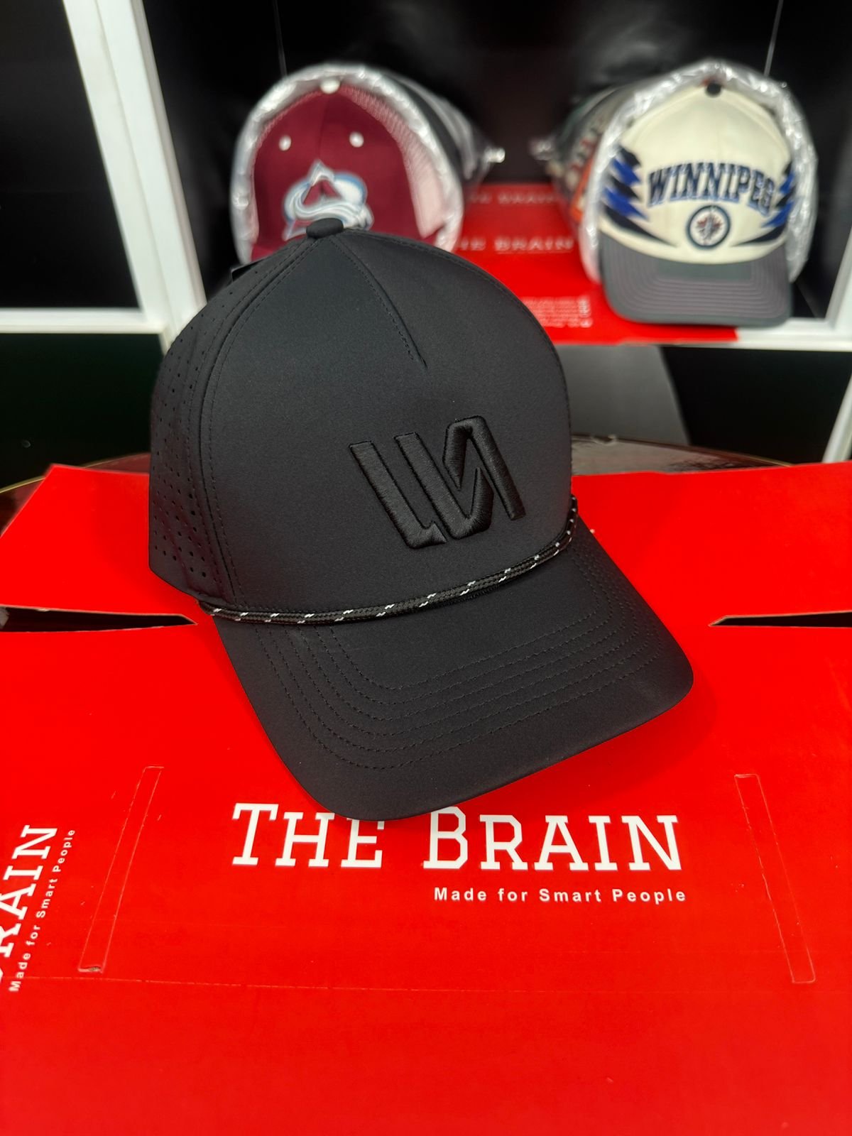The Brain “WA” Embossed Breathable Performance Cap