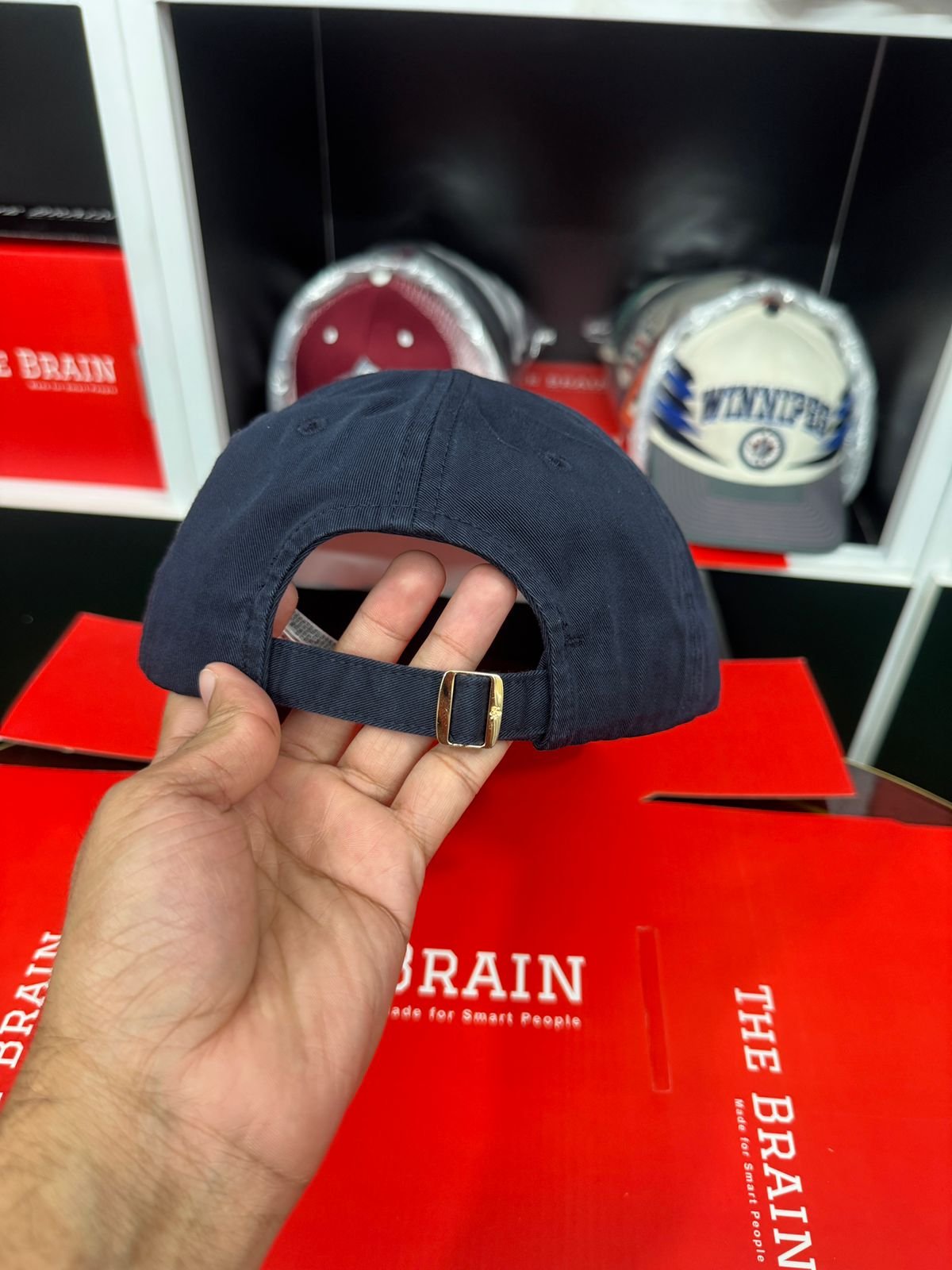 Tommy Hilfiger TH Monogram Embroidered Baseball Cap (Adjustable)