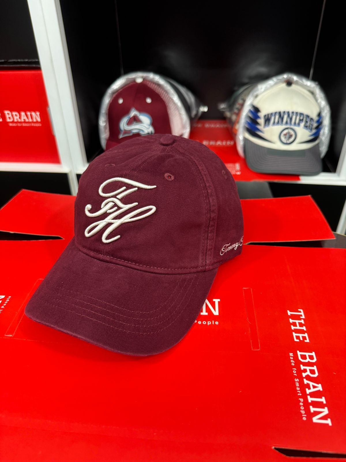 Tommy Hilfiger “TH” Embroidered Baseball Cap (Adjustable)