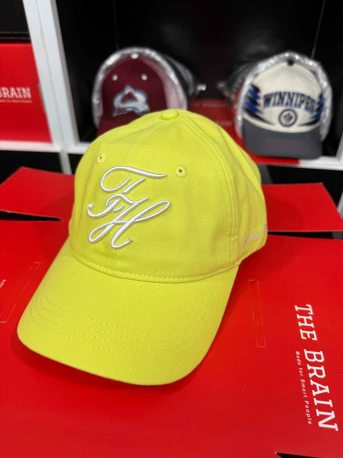 Tommy Hilfiger “TH” Embroidered Baseball Cap (Adjustable Strapback)