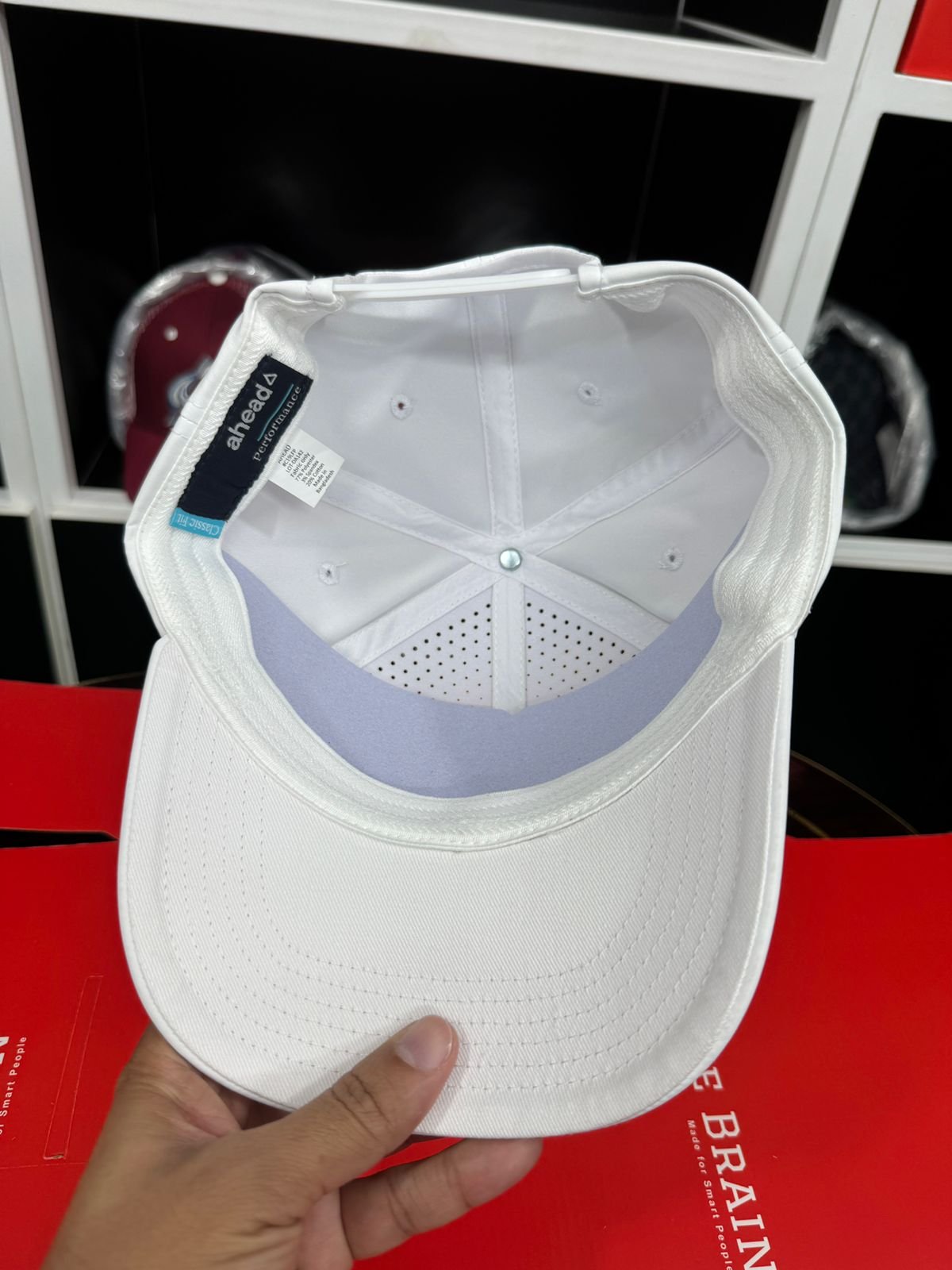 Ahead Classic Fit Performance Snapback Cap (Perforated)