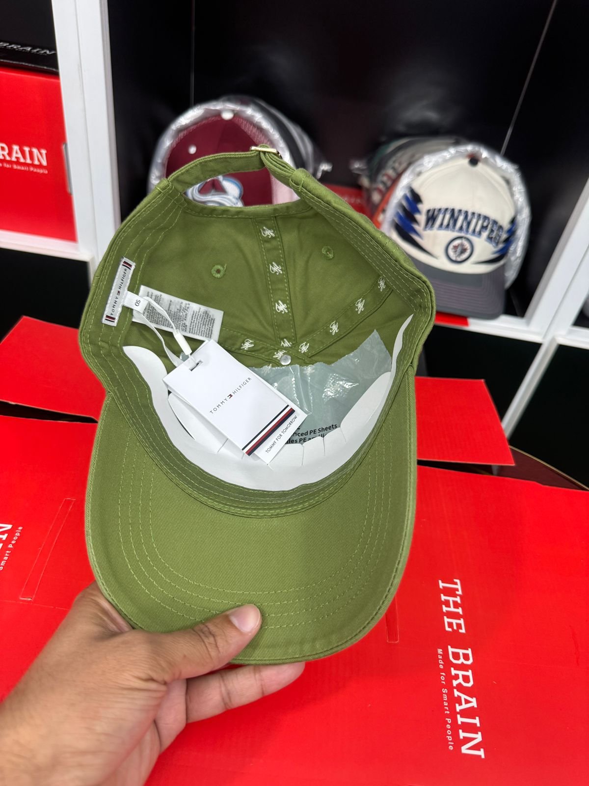 Tommy Hilfiger Embroidered Logo Adjustable Baseball Cap