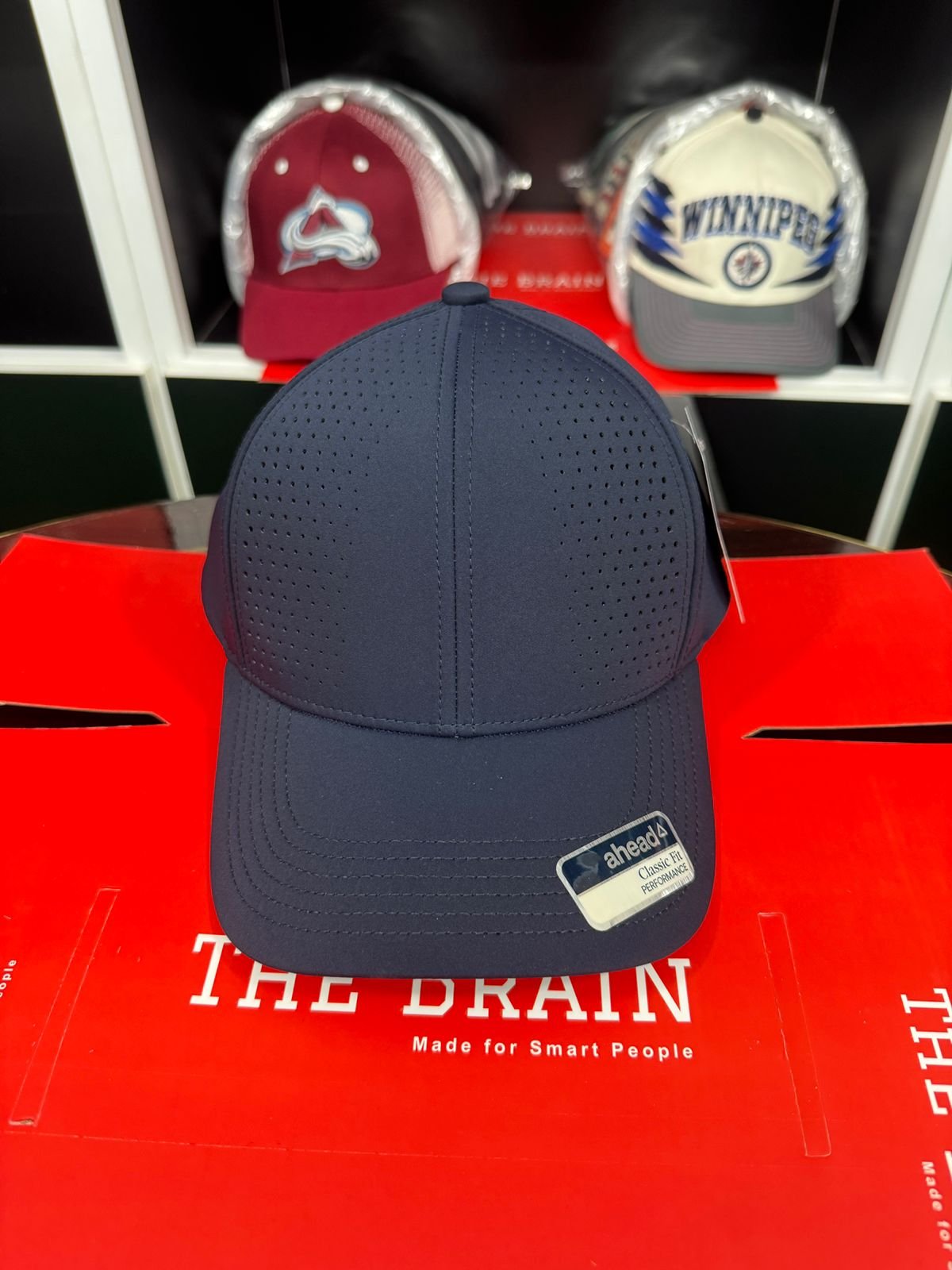 Ahead Classic Fit Performance Perforated Snapback Cap