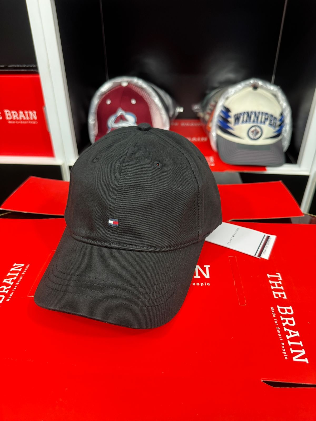 Tommy Hilfiger Flag Logo Baseball Cap