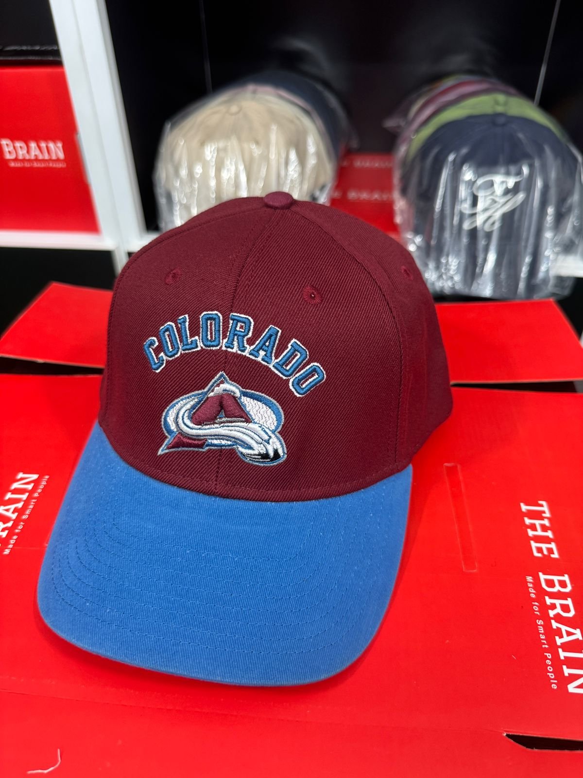 Zephyr Colorado Avalanche Embroidered Snapback Cap