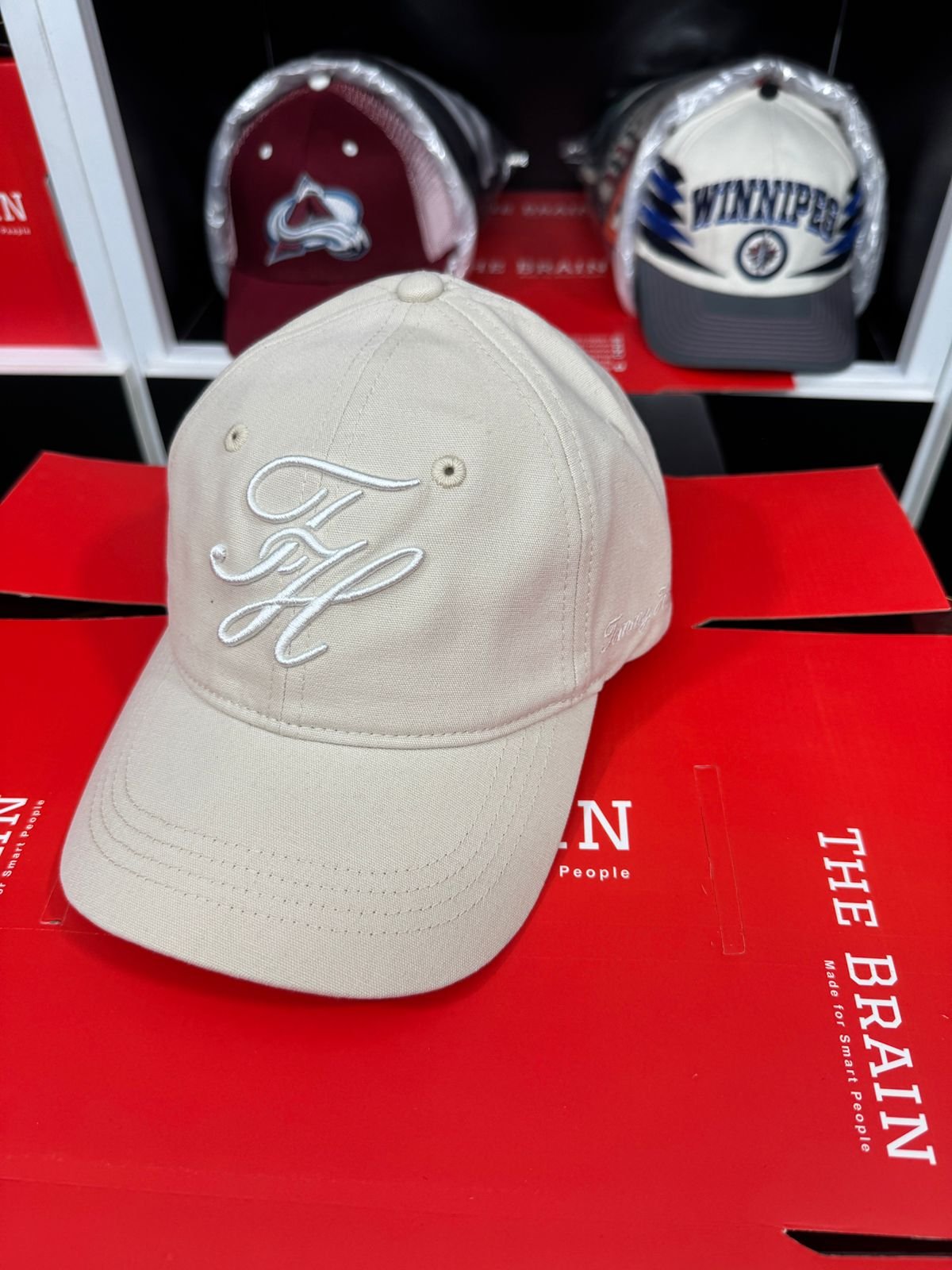 Tommy Hilfiger Embroidered Monogram Adjustable Baseball Cap