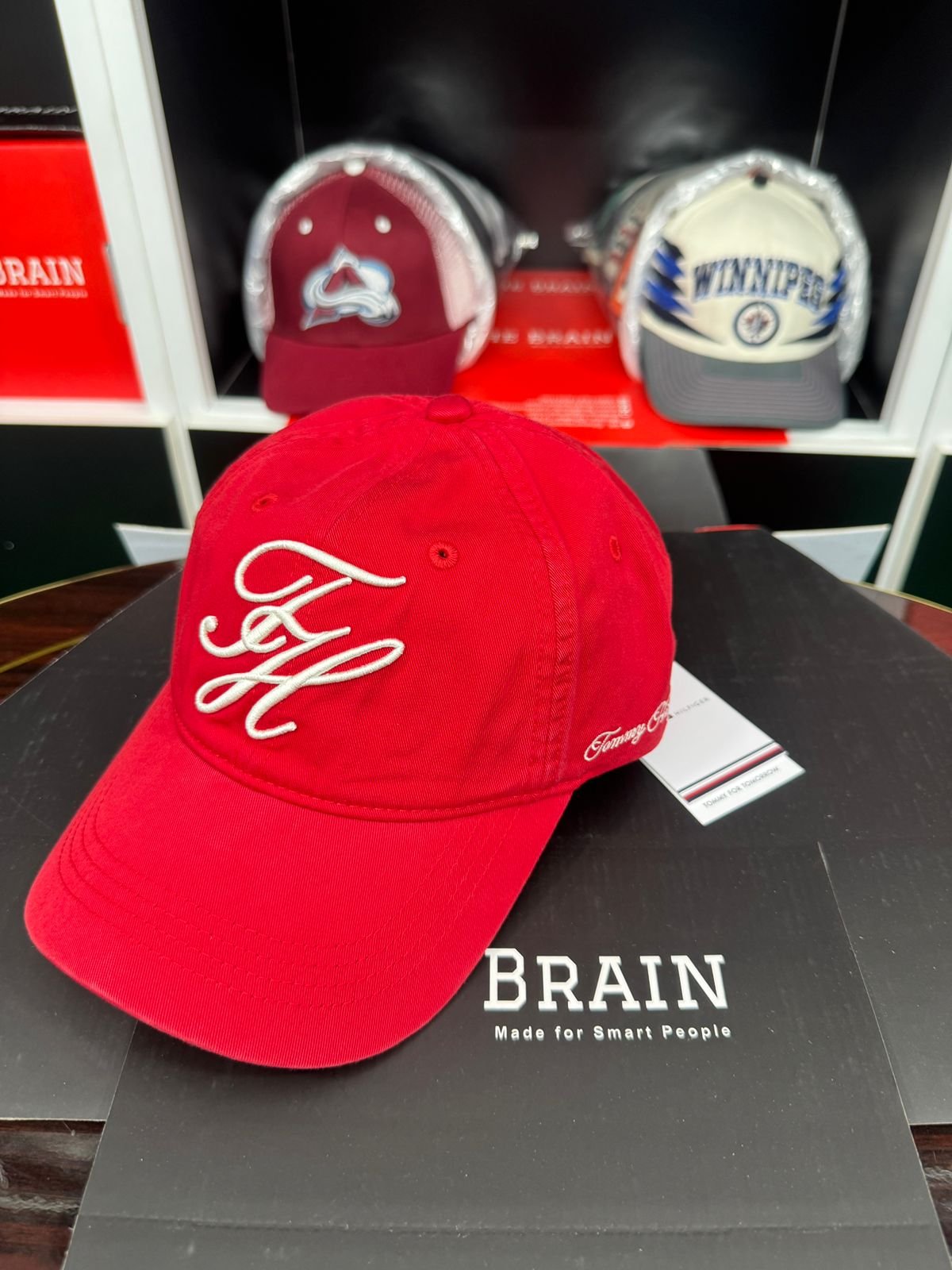 Tommy Hilfiger TH Embroidered Strapback Baseball Cap