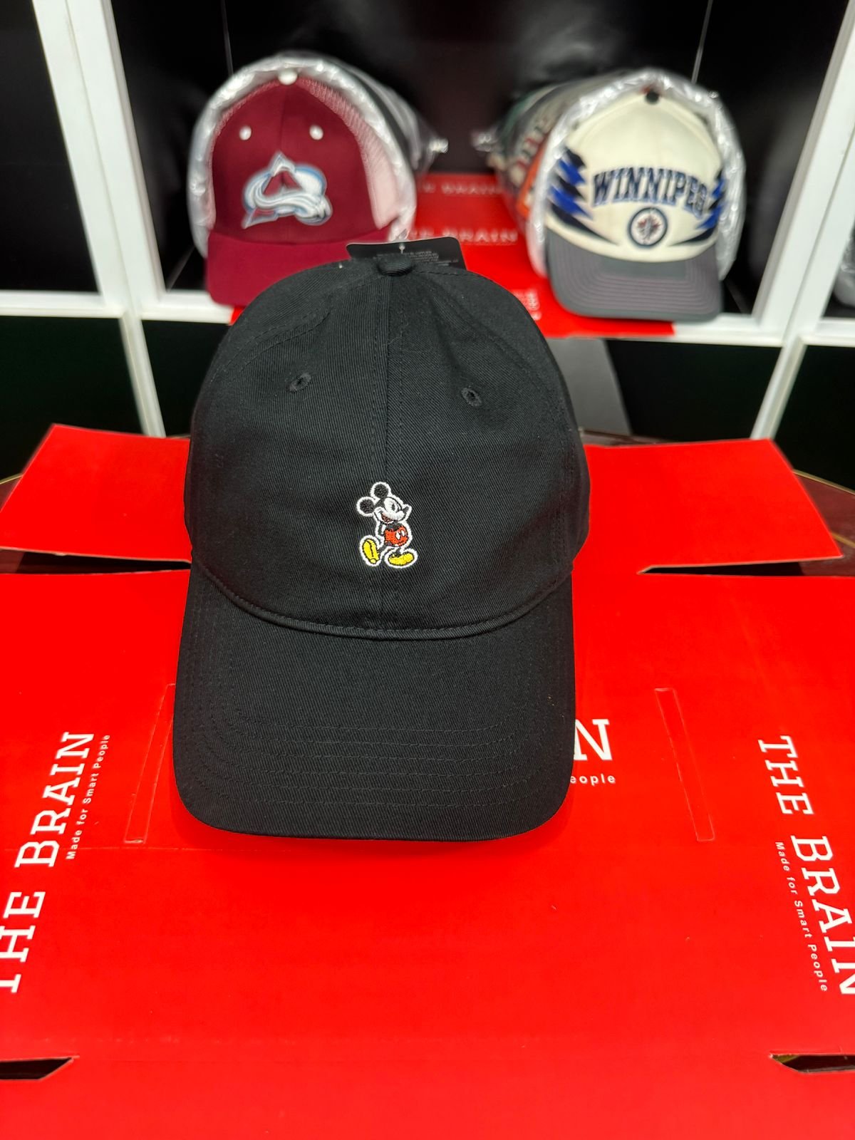 Disneyland Paris Mickey Embroidered Cotton Cap (Adjustable Strap)