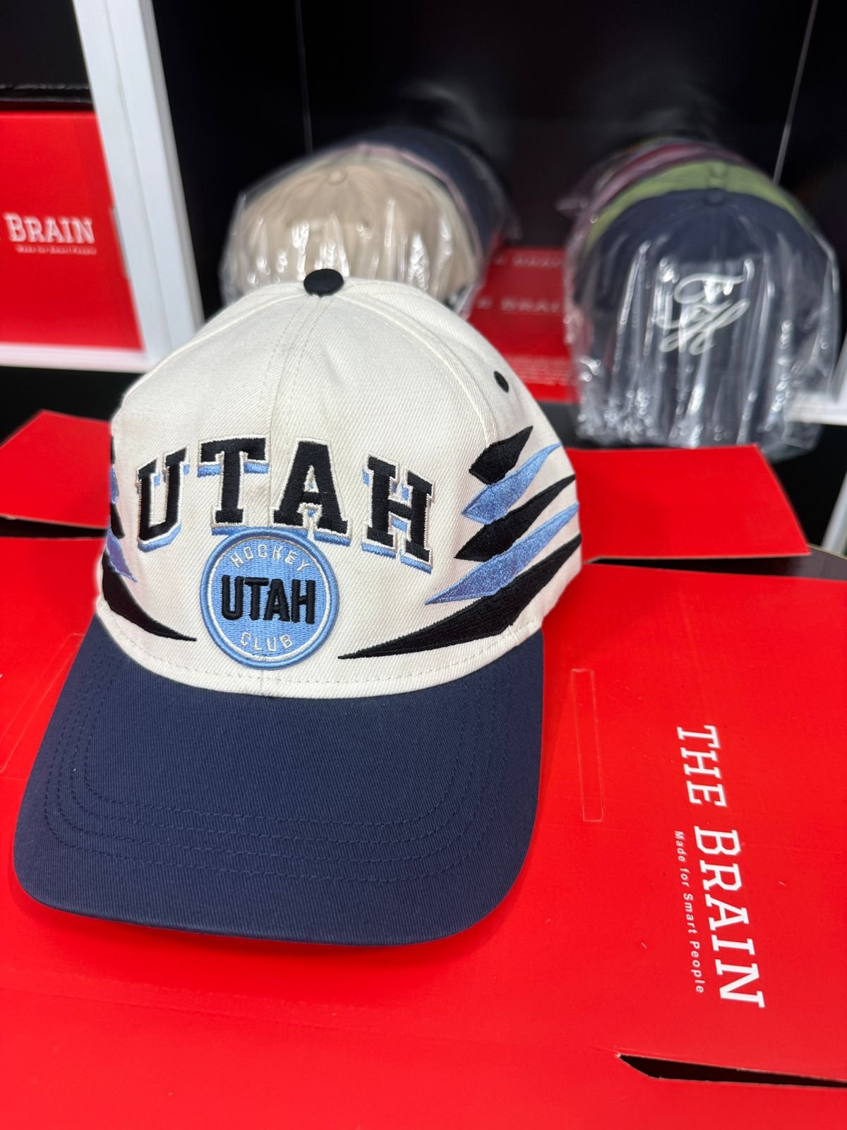 Utah Hockey Club “UTAH” Embroidered Snapback Cap