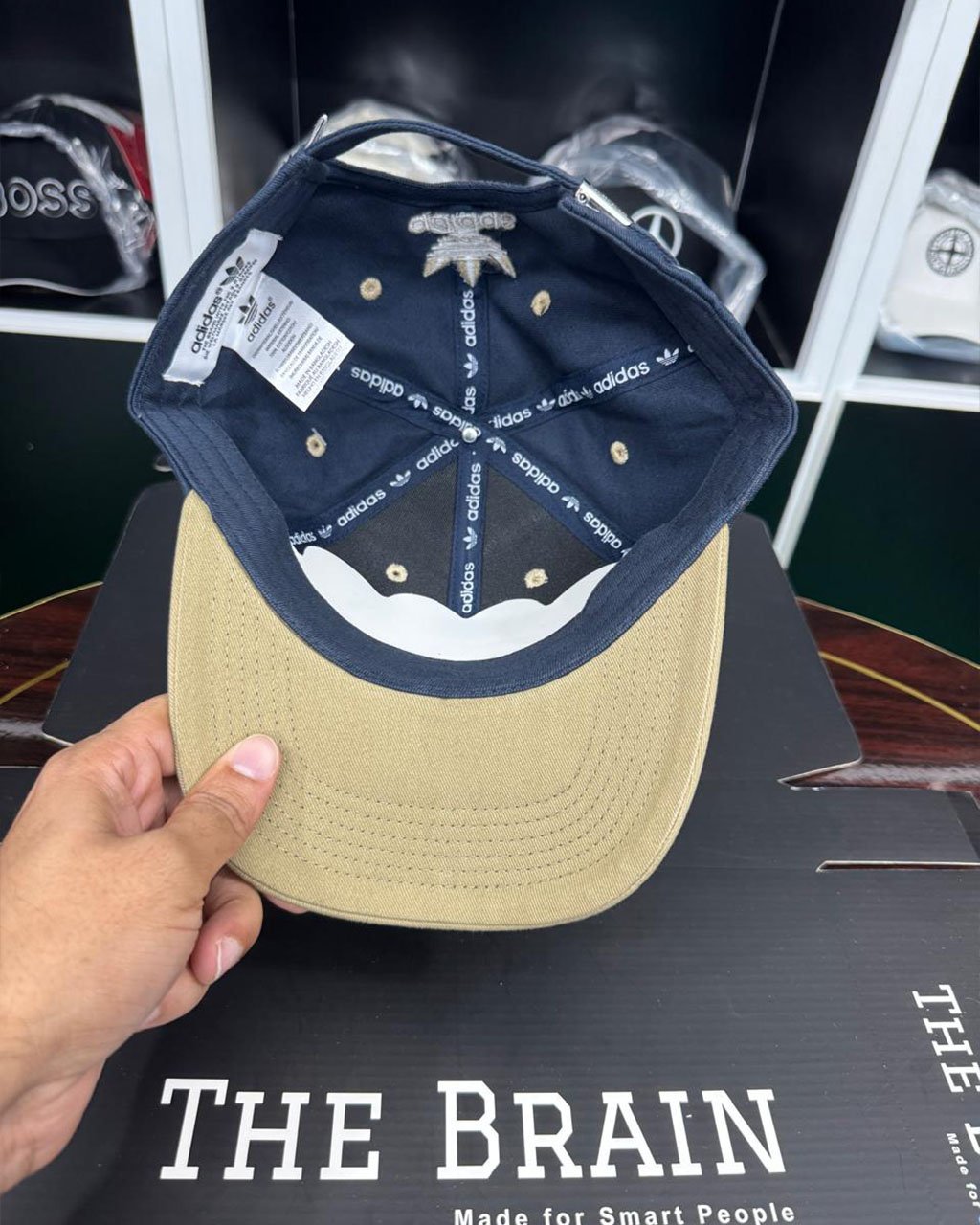 Adidas Contrast (NB & Light olive)